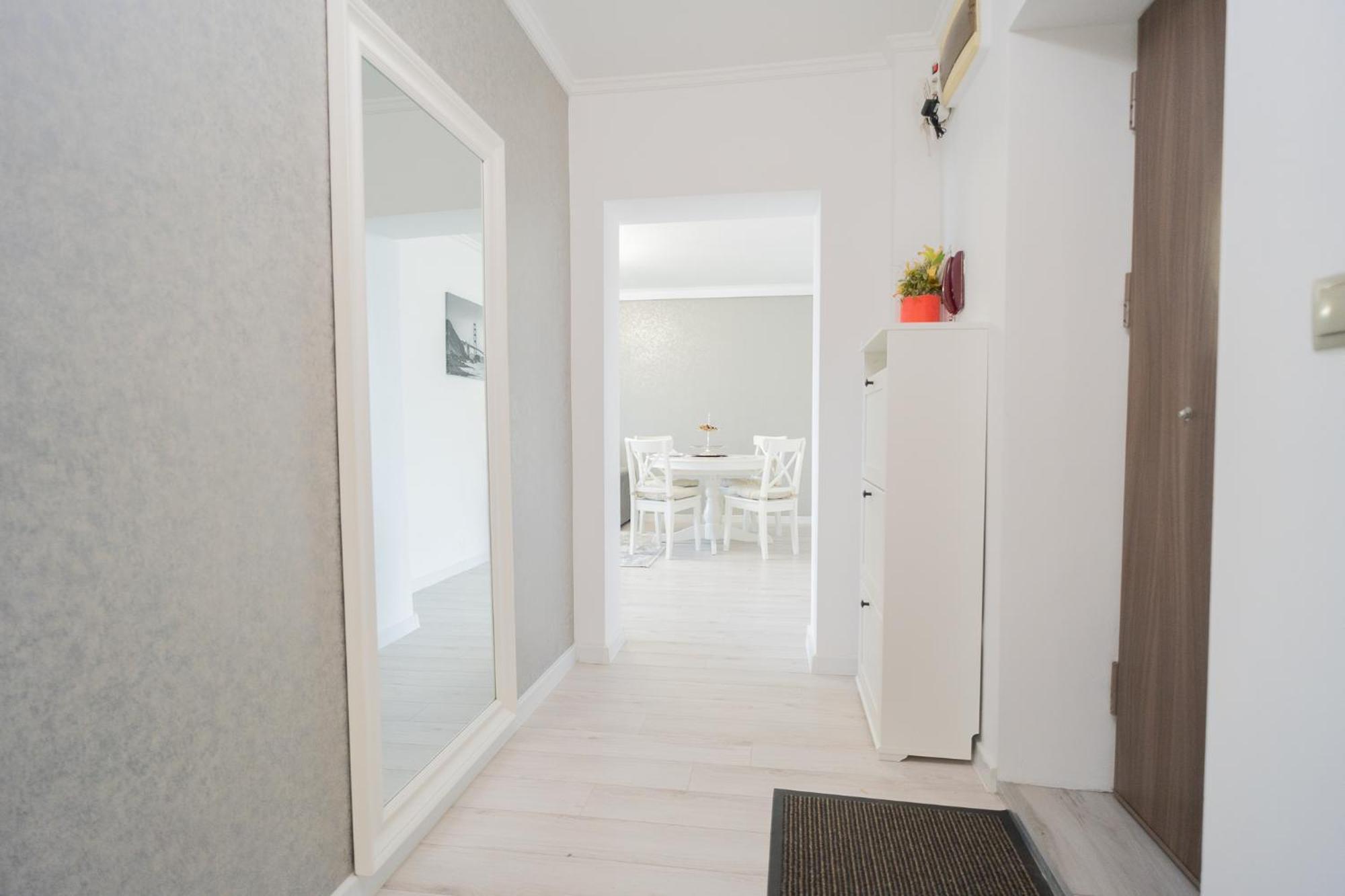 Ferienwohnung Luxury 2Br On Decebal Avenue Bukarest Exterior foto