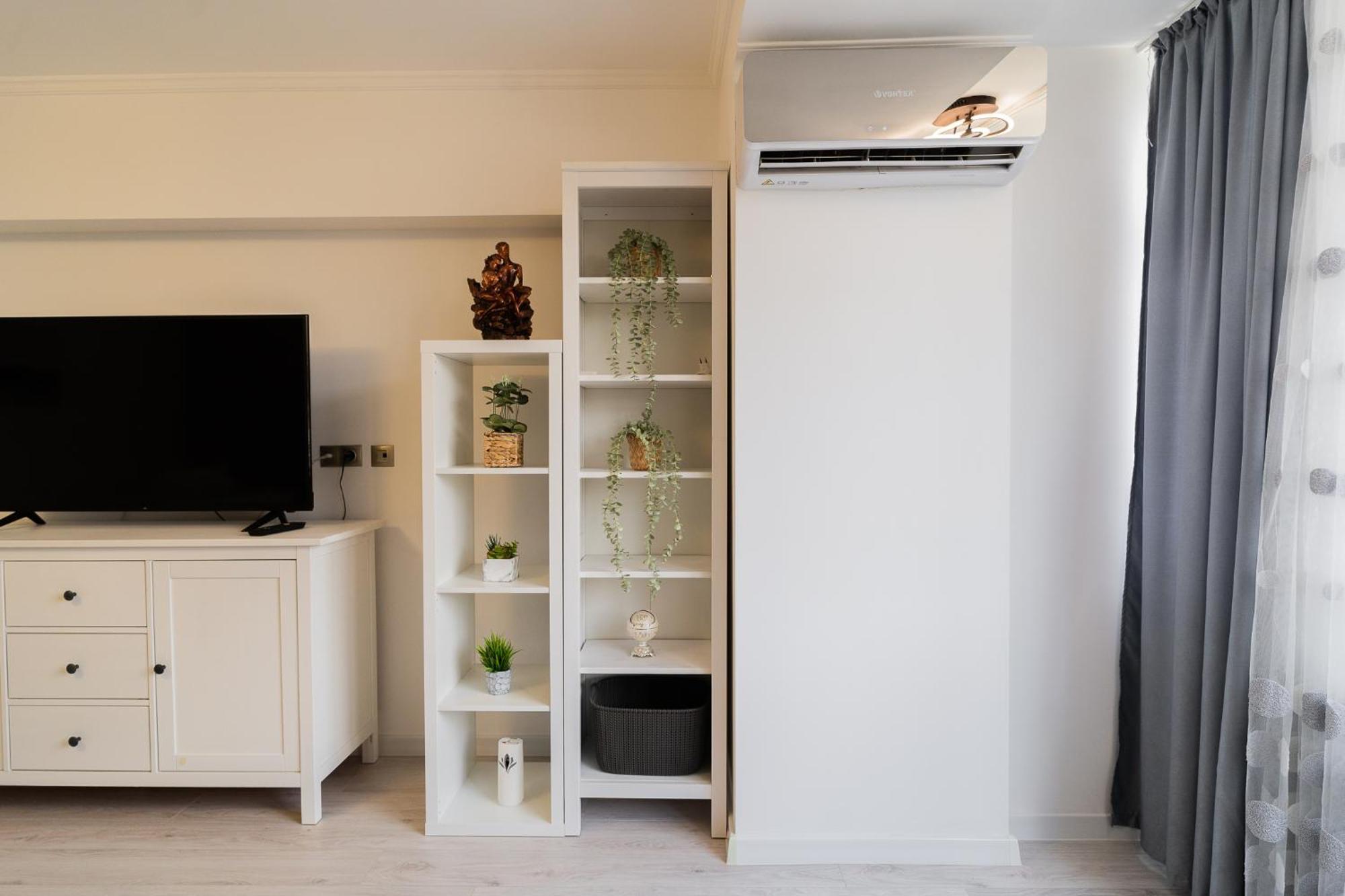 Ferienwohnung Luxury 2Br On Decebal Avenue Bukarest Exterior foto
